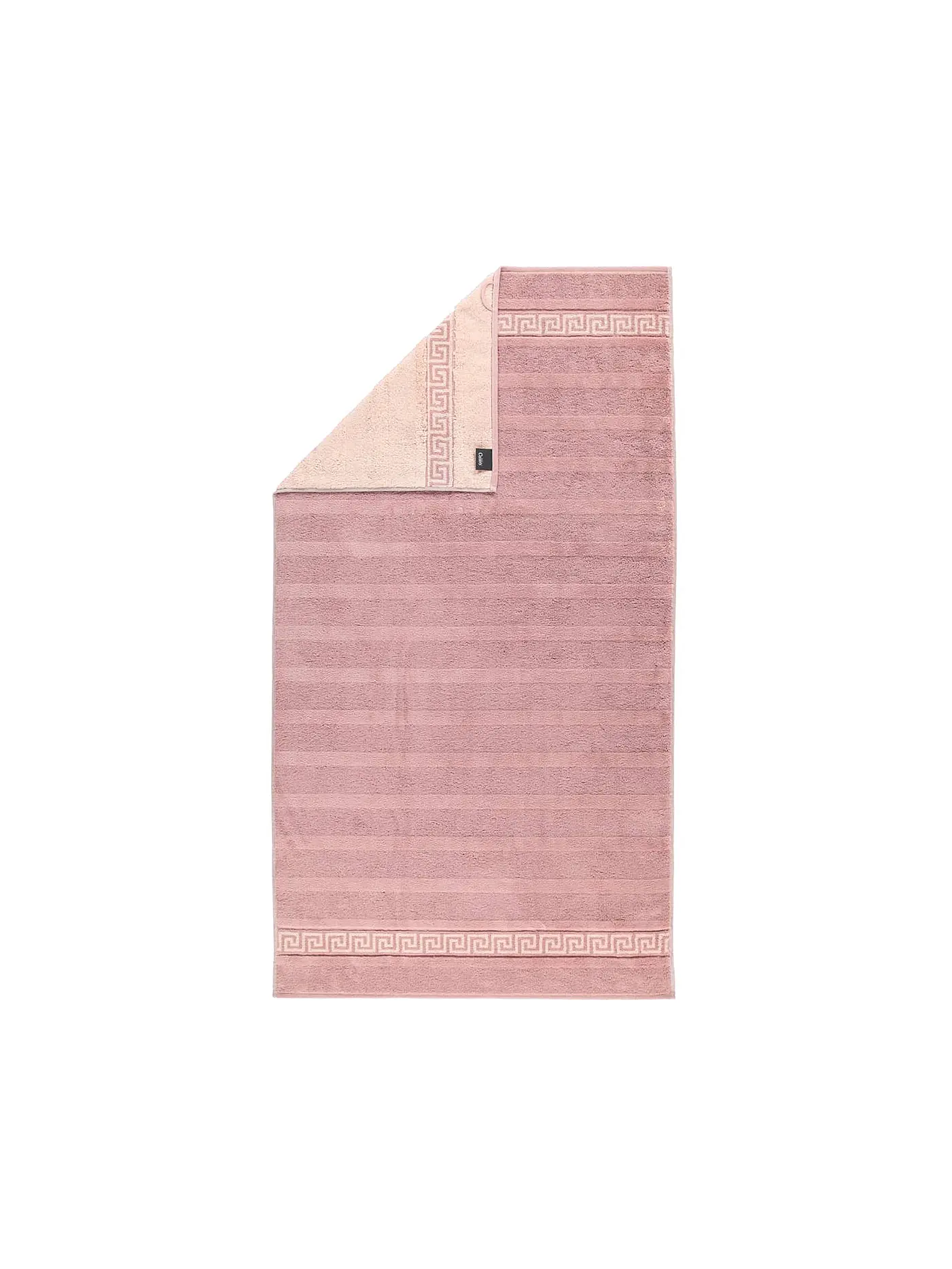 CAWÖ | Duschtuch Noblesse Duo 80x150cm Graphit | rosa